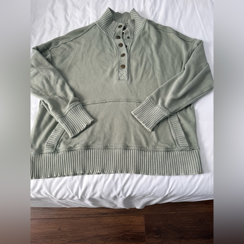 Aerie Snap Sweater